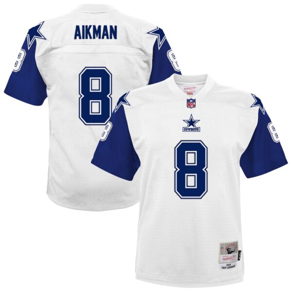 Troy Aikman Dallas Cowboys Mitchell & Ness Youth 1994 Alternate Legacy Jersey - White