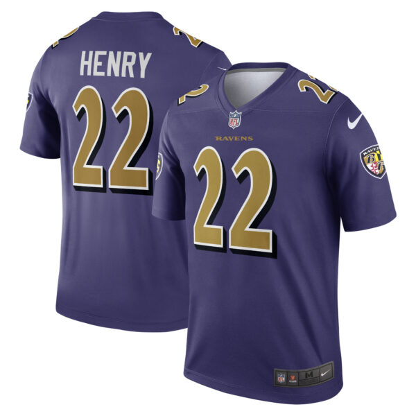 Derrick Henry Baltimore Ravens Nike Legend Player Performance Top - Purple