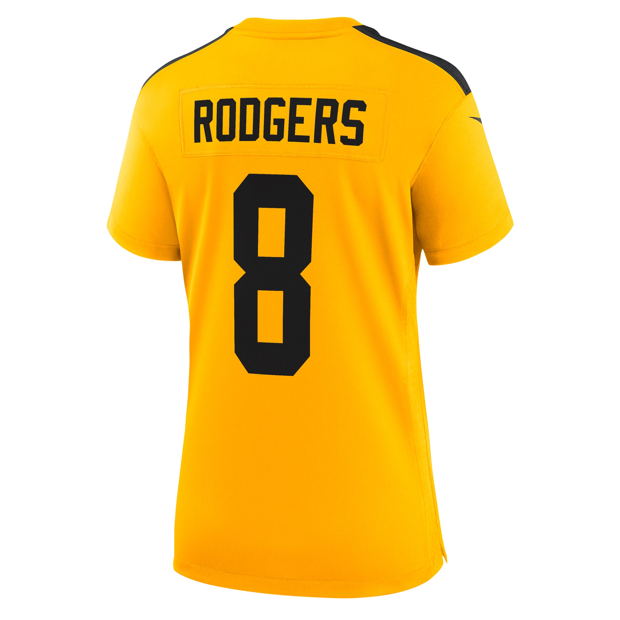 Aaron Rodgers Pittsburgh Steelers Nike Women's Alternate 1933 Throwback Game Jersey - Gold - Image 3
