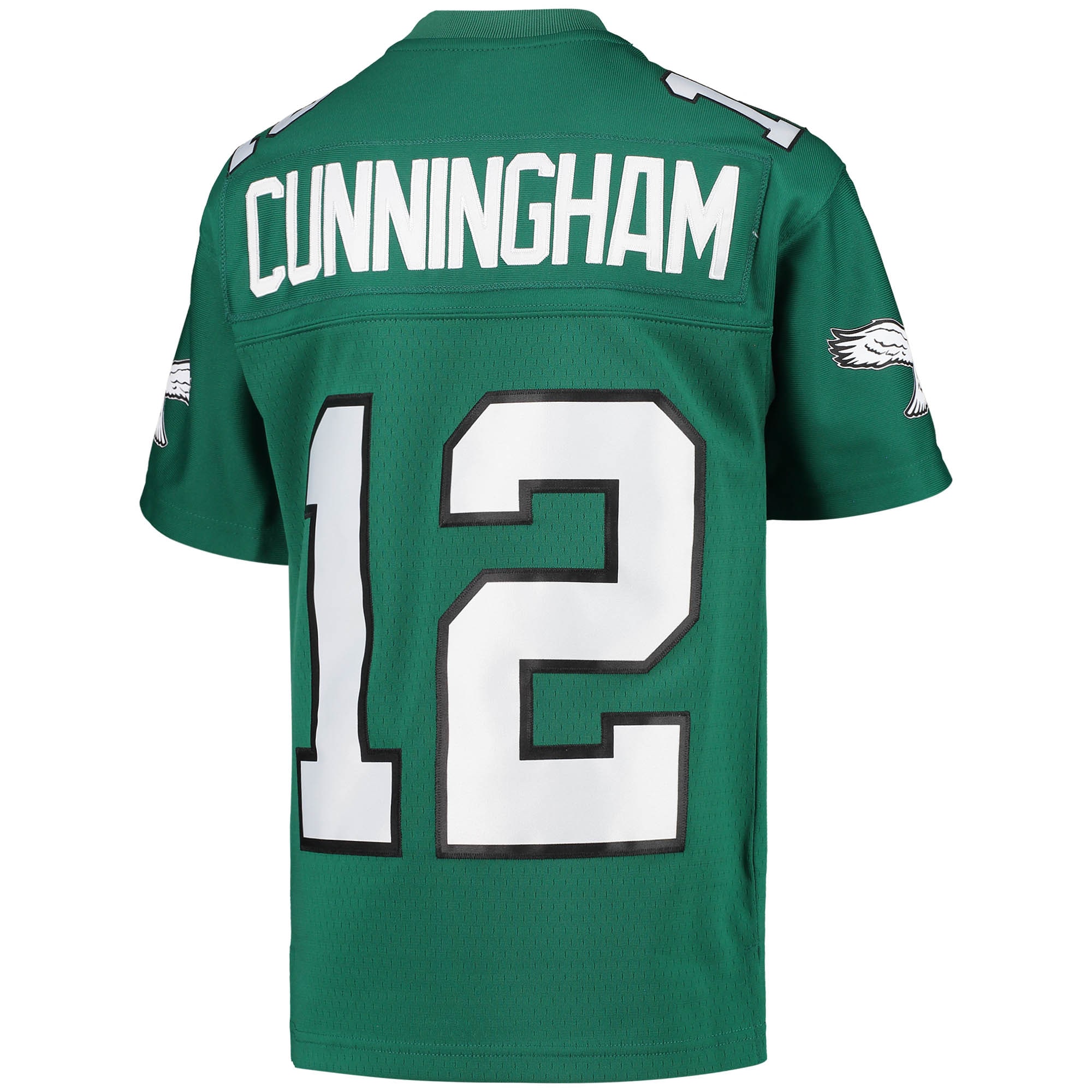 Randall Cunningham Philadelphia Eagles Mitchell & Ness Youth 1990 Retired Player Legacy Jersey - Kelly Green - Image 3