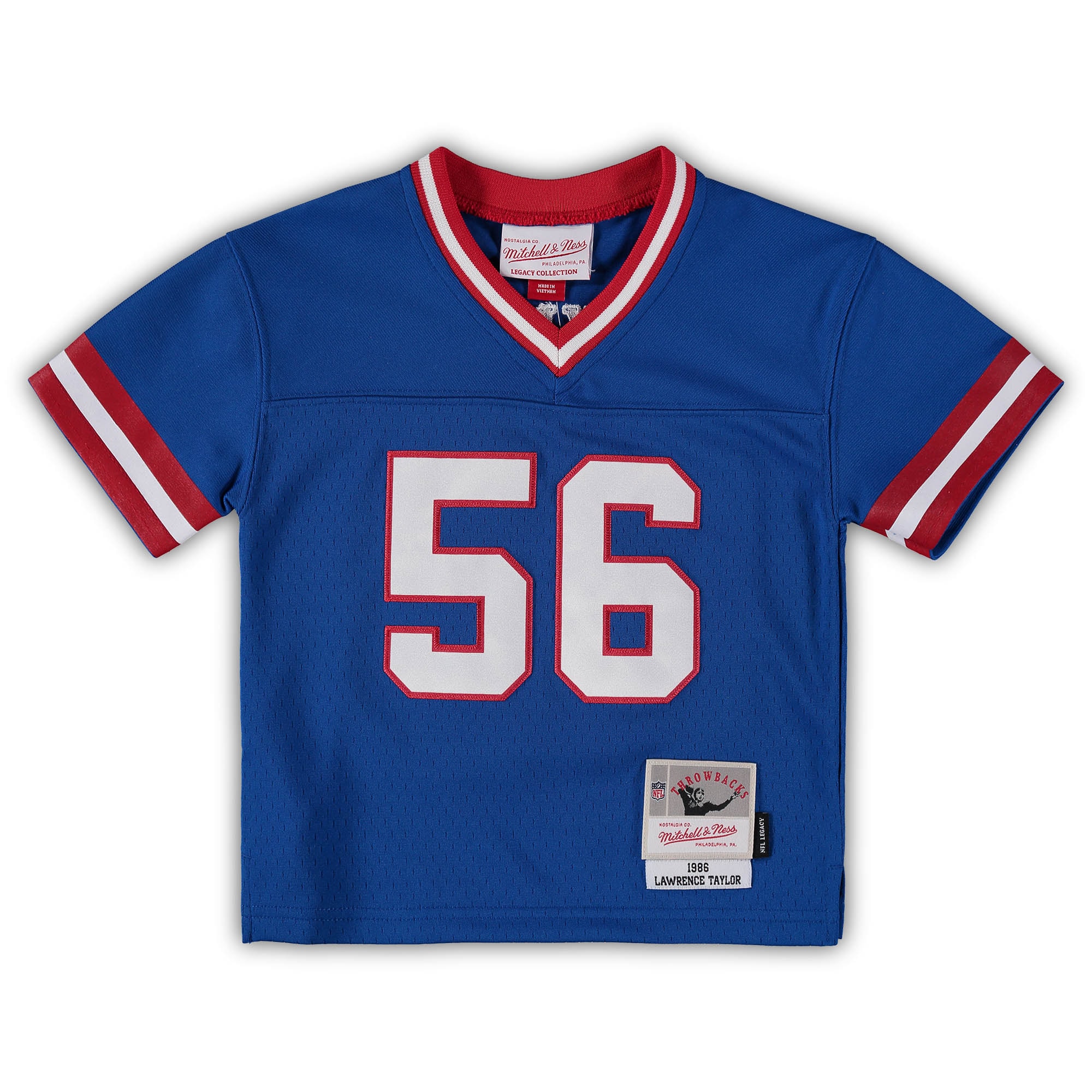 Lawrence Taylor New York Giants Mitchell & Ness Toddler 1986 Retired Legacy Jersey - Royal - Image 2
