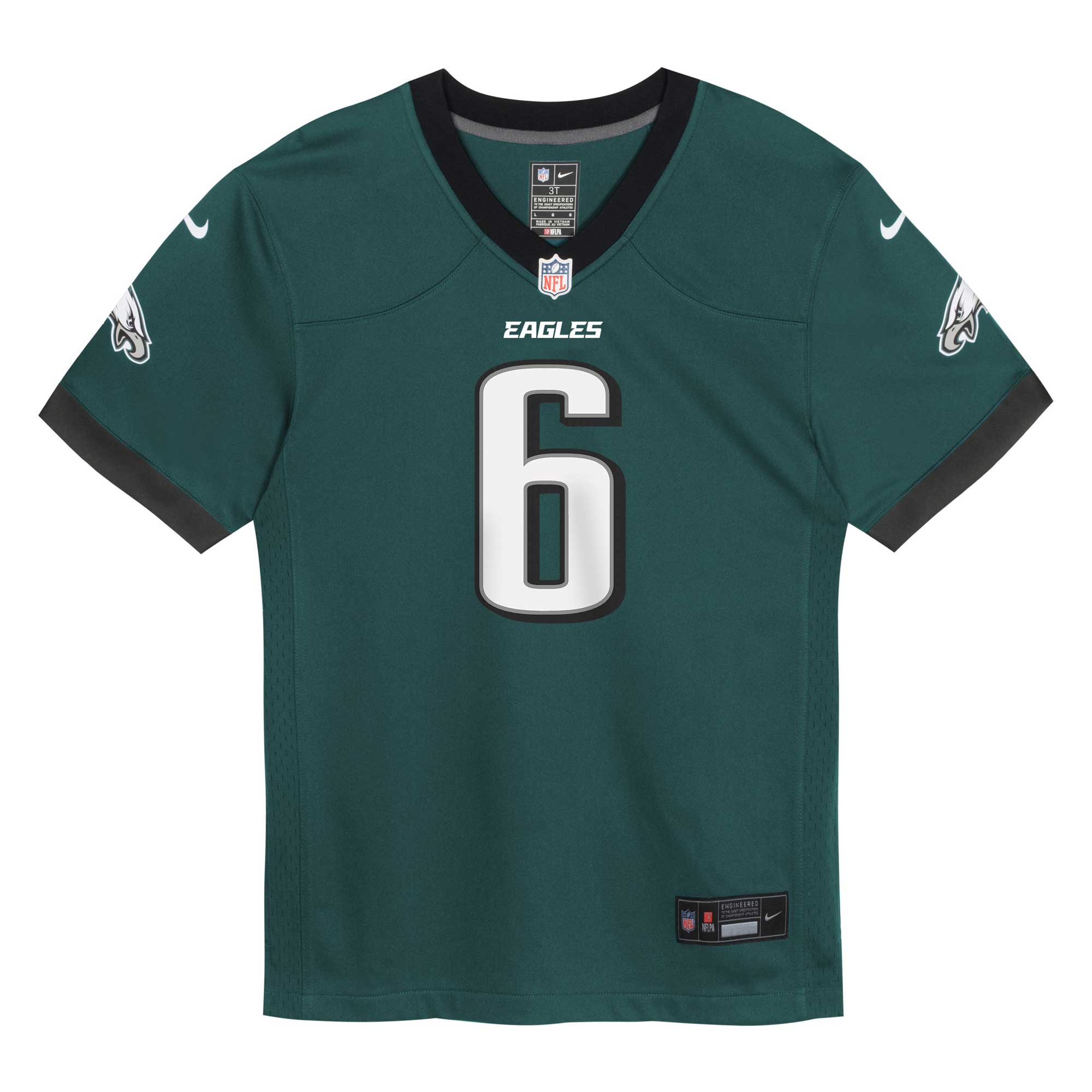 DeVonta Smith Philadelphia Eagles Nike Preschool Game Jersey - Midnight Green - Image 2