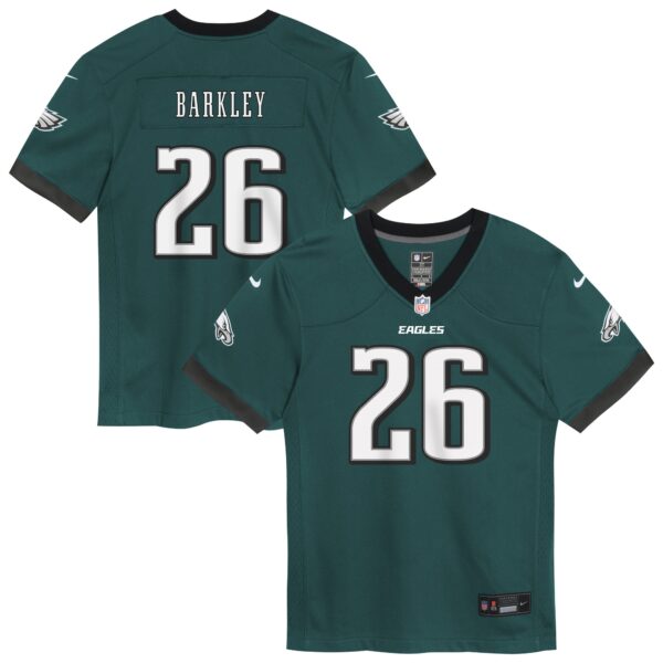 Saquon Barkley Philadelphia Eagles Nike Infant Team Player Game Jersey - Midnight Green
