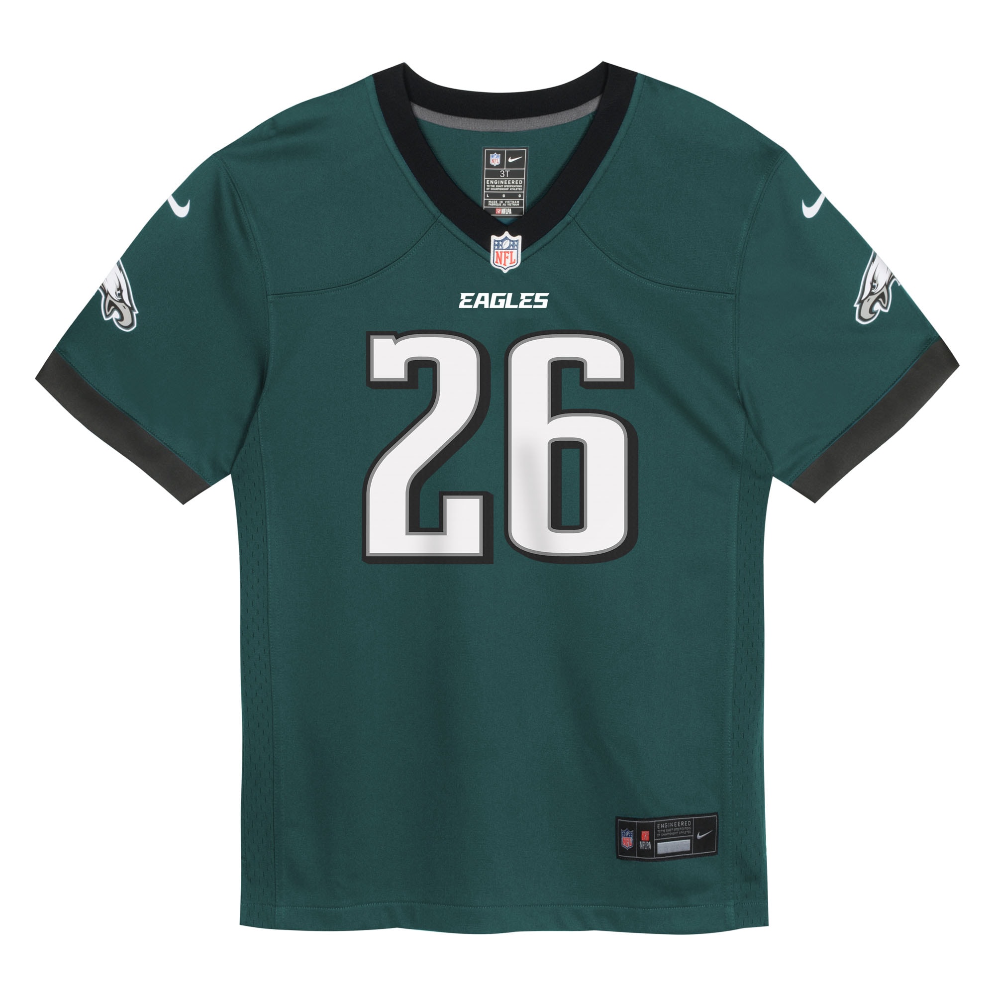 Saquon Barkley Philadelphia Eagles Nike Infant Team Player Game Jersey - Midnight Green - Image 2