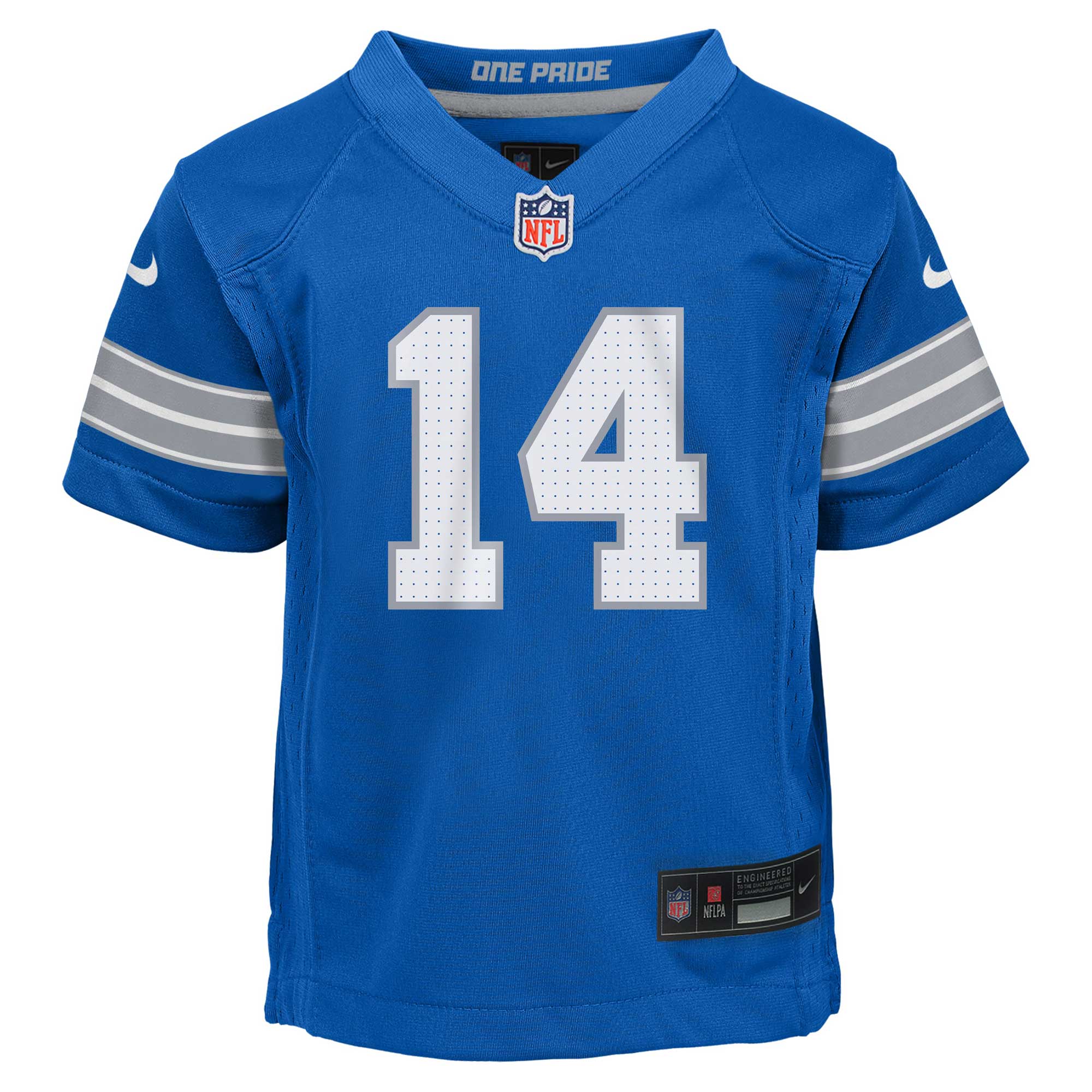 Amon-Ra St. Brown Detroit Lions Nike Infant Team Player Game Jersey - Blue - Image 2