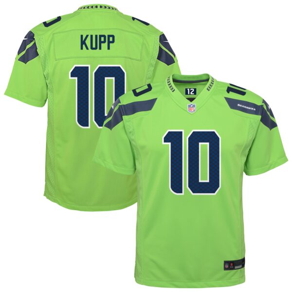 Cooper Kupp Seattle Seahawks Nike Youth Game Jersey - Neon Green