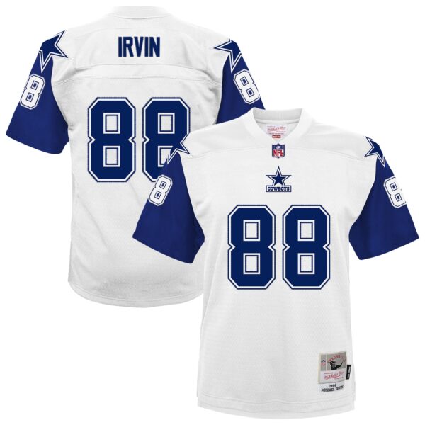 Michael Irvin Dallas Cowboys Mitchell & Ness Youth 1994 Alternate Legacy Jersey - White