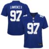 Dexter Lawrence New York Giants Nike Youth Game Jersey - Royal
