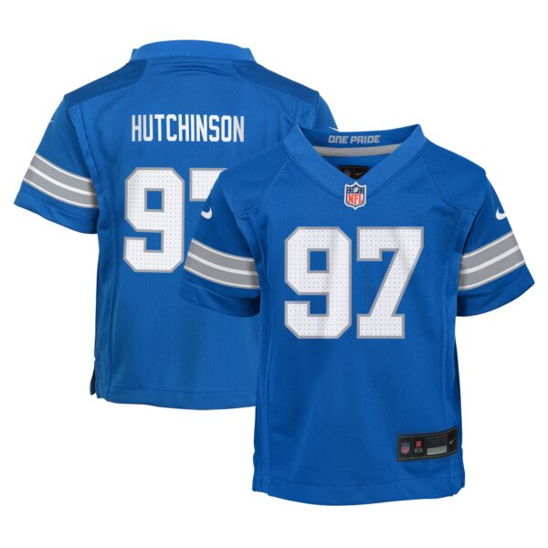 Aidan Hutchinson Detroit Lions Nike Toddler Game Jersey - Blue