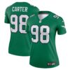 Jalen Carter Philadelphia Eagles Nike Women's Alternate Legend Player Performance Top - Kelly Green