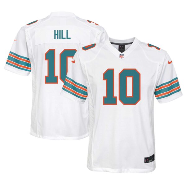 Tyreek Hill Miami Dolphins Nike Youth Game Jersey - White