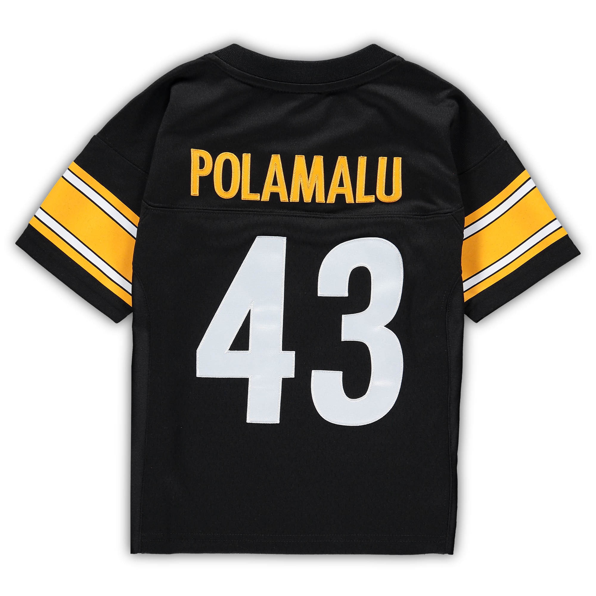 Troy Polamalu Pittsburgh Steelers Mitchell & Ness Infant 2005 Retired Legacy Jersey - Black - Image 3