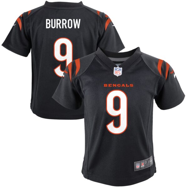 Joe Burrow Cincinnati Bengals Nike Preschool Game Jersey - Black