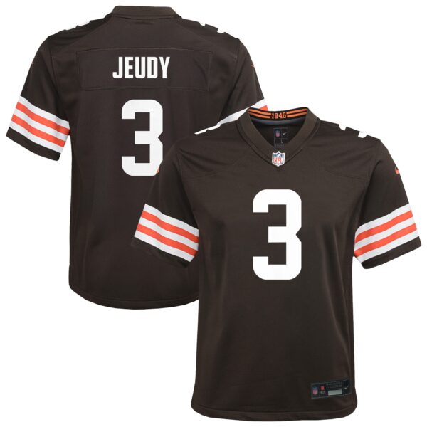 Jerry Jeudy Cleveland Browns Nike Youth Team Game Jersey - Brown
