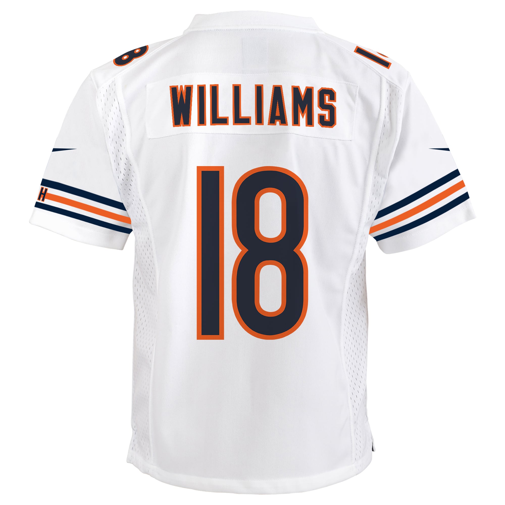 Caleb Williams Chicago Bears Nike Youth Game Jersey - White - Image 3
