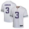 Jordan Addison Minnesota Vikings Nike Youth Game Jersey - White