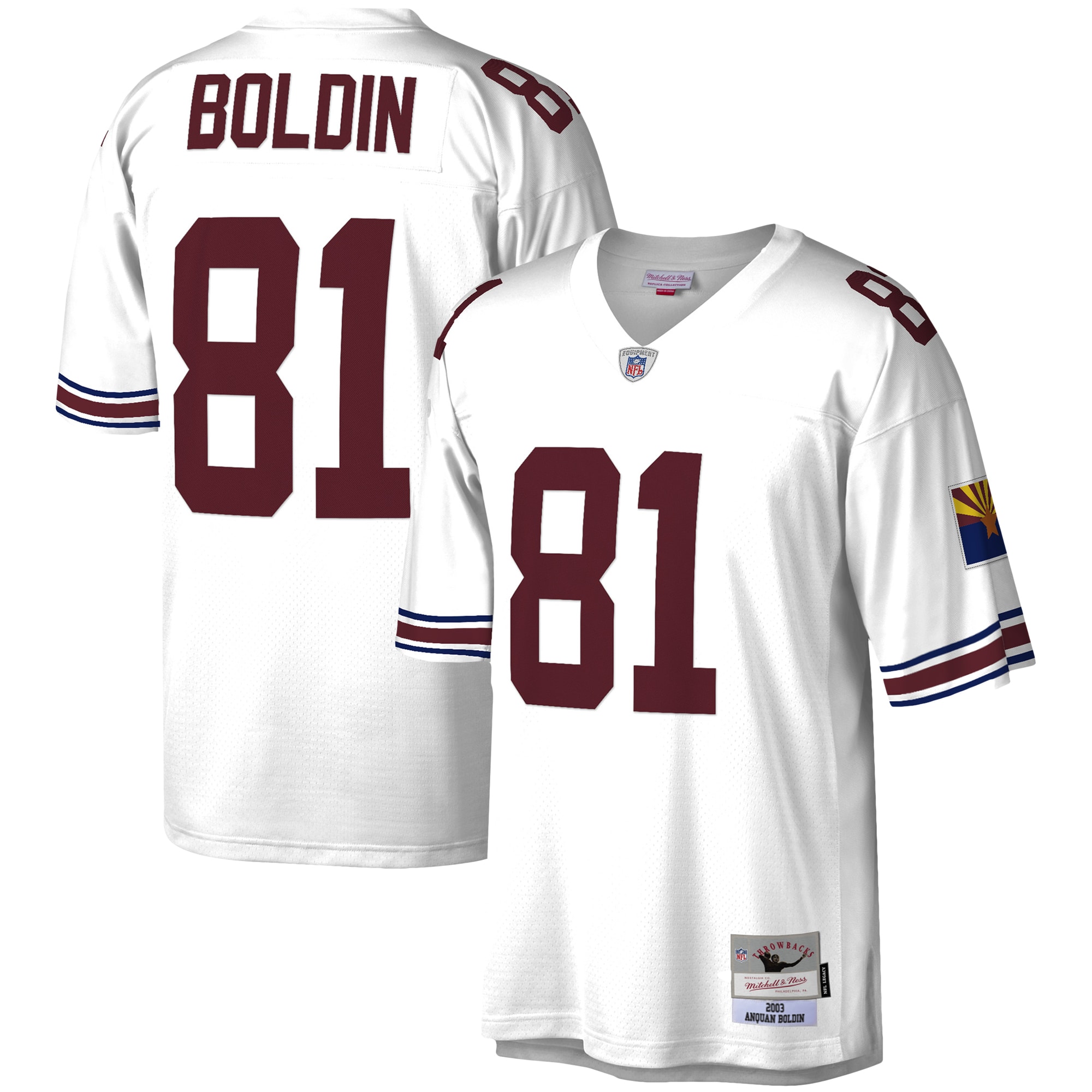 Anquan Boldin Arizona Cardinals Mitchell & Ness Legacy Replica Jersey - White