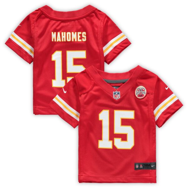 Patrick Mahomes Kansas City Chiefs Nike Infant Team Player Game Jersey - Red