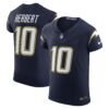 Justin Herbert Los Angeles Chargers Nike Alternate Super Chargers Vapor F.U.S.E. Elite Jersey - Navy