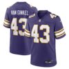 Andrew Van Ginkel Minnesota Vikings Nike Alternate Game Jersey - Purple