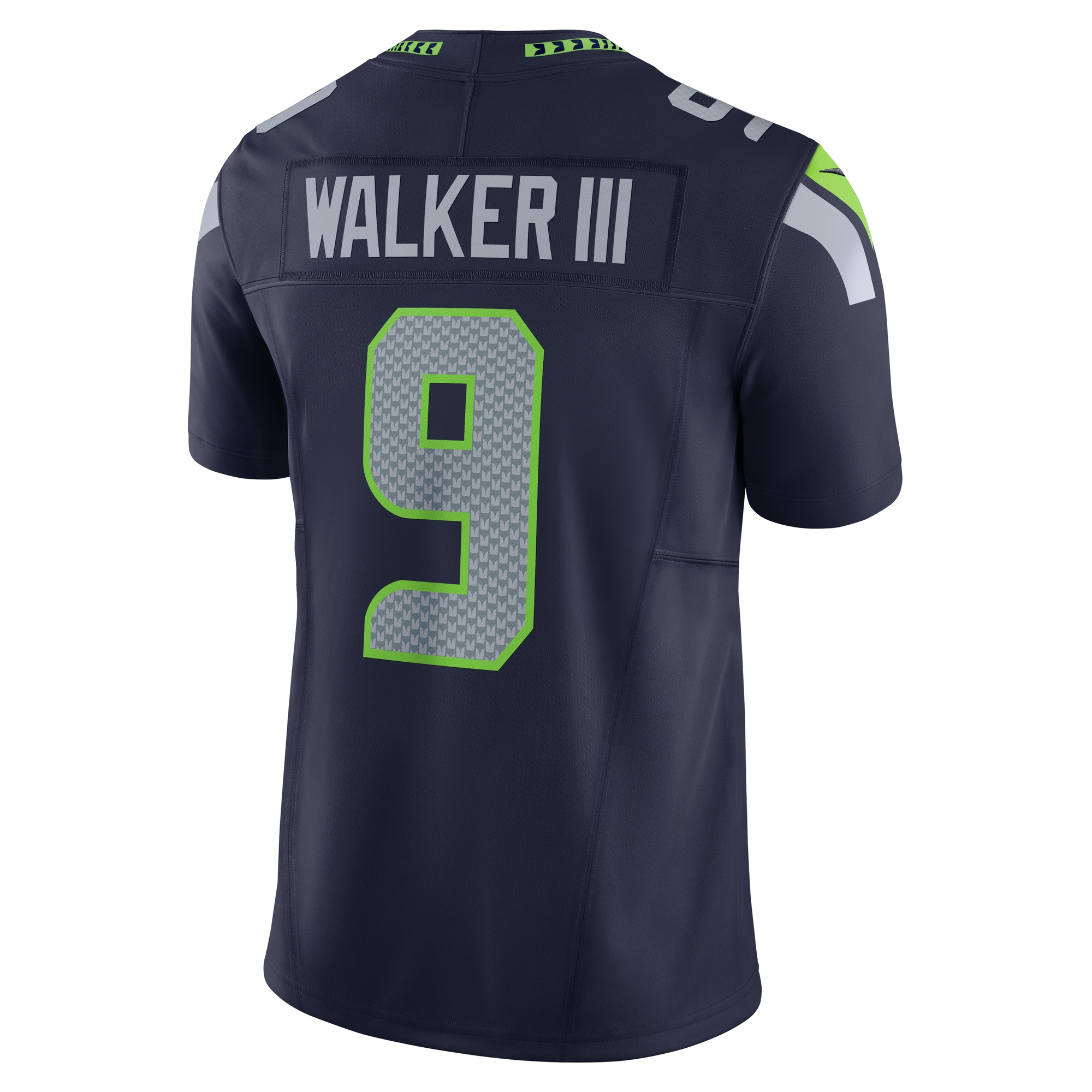 Kenneth Walker III Seattle Seahawks Nike Team 50th Season Vapor F.U.S.E. Limited Jersey - College Navy - Image 3