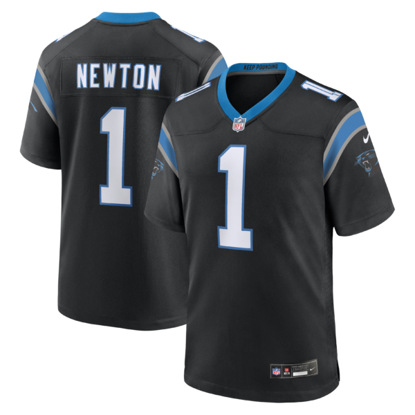 Cam Newton Carolina Panthers Nike Team Retired Game Jersey - Black