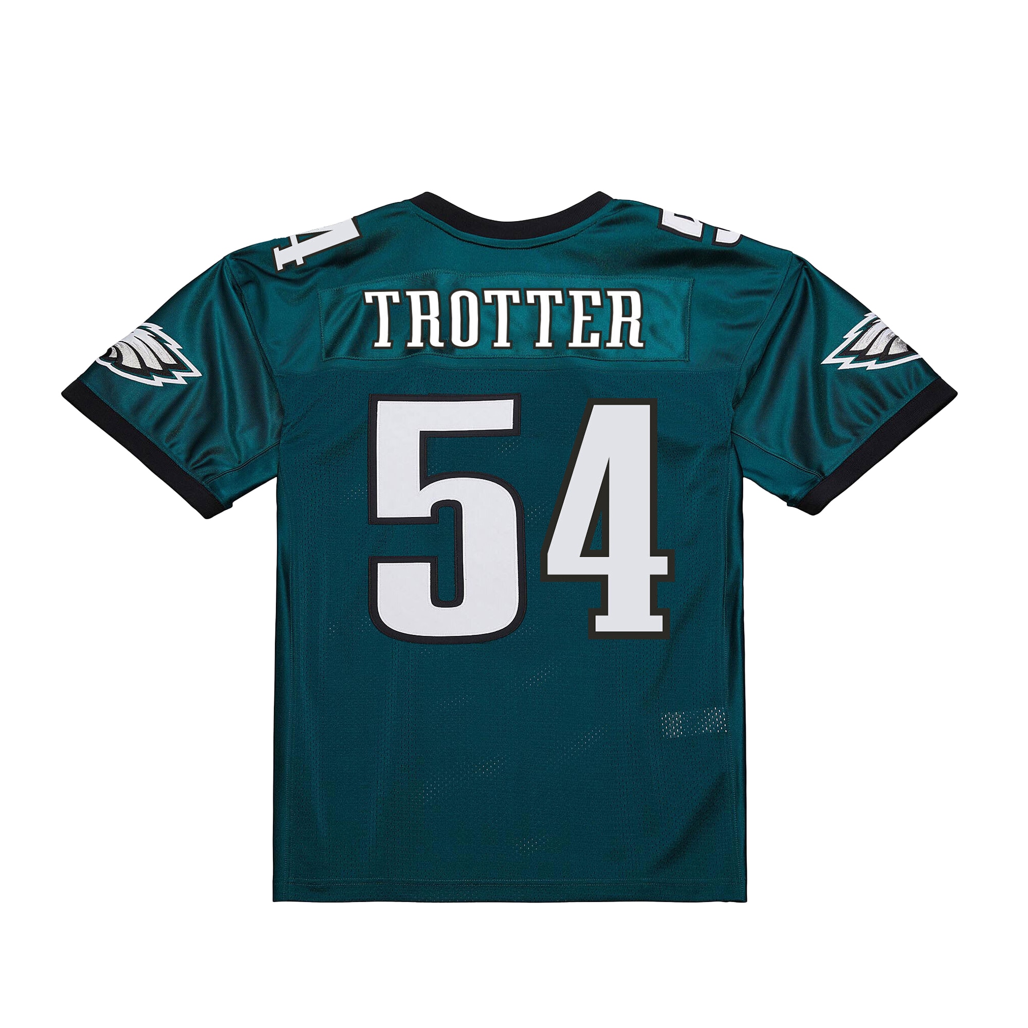 Jeremiah Trotter Philadelphia Eagles Mitchell & Ness 2000 Legacy Throwback Replica Jersey - Green - Image 3