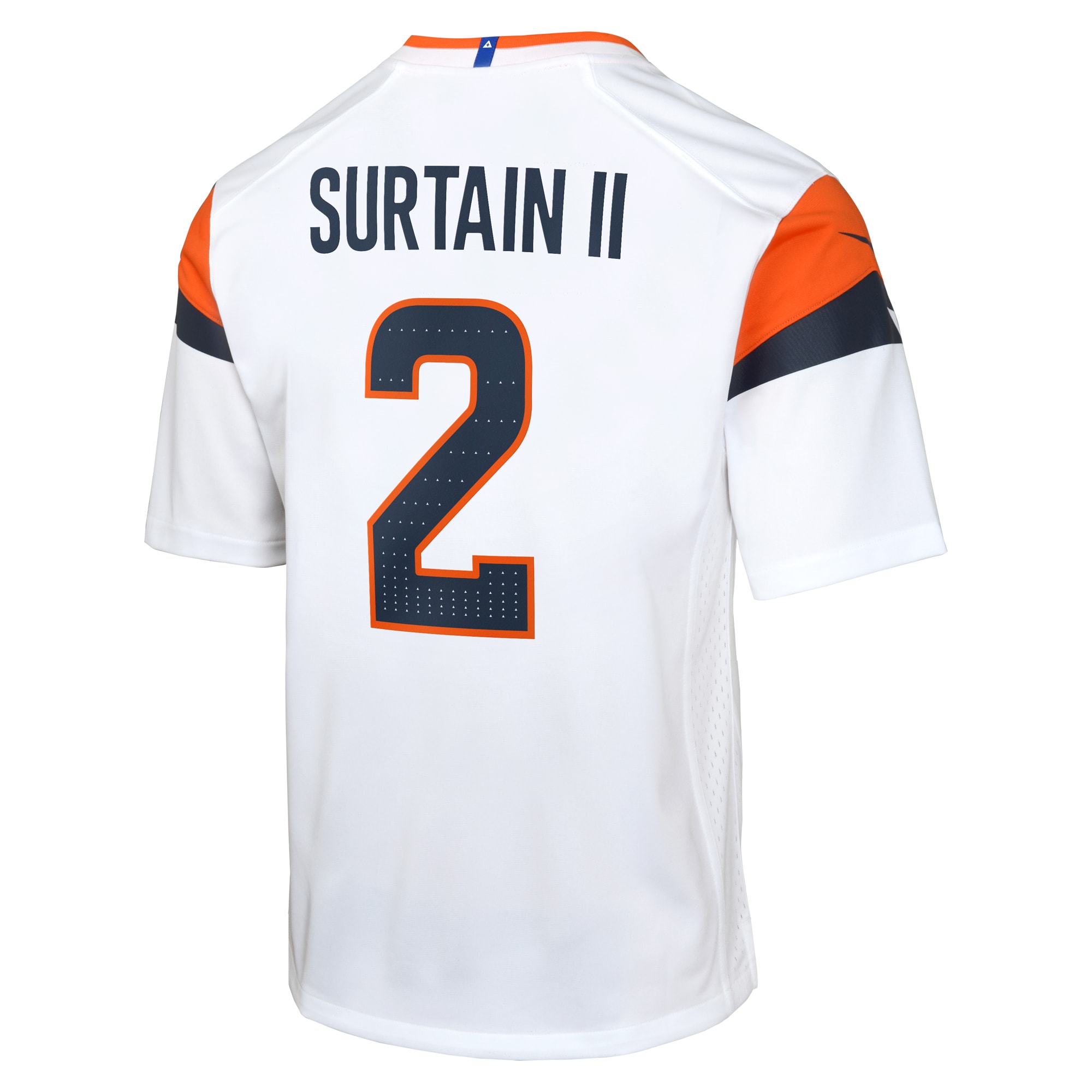Patrick Surtain II Denver Broncos Nike Youth Game Jersey - White - Image 3