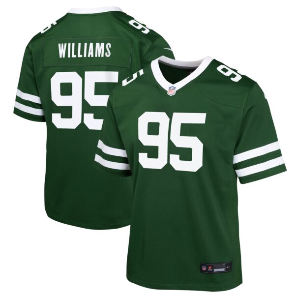 Quinnen Williams New York Jets Nike Youth Game Jersey - Green