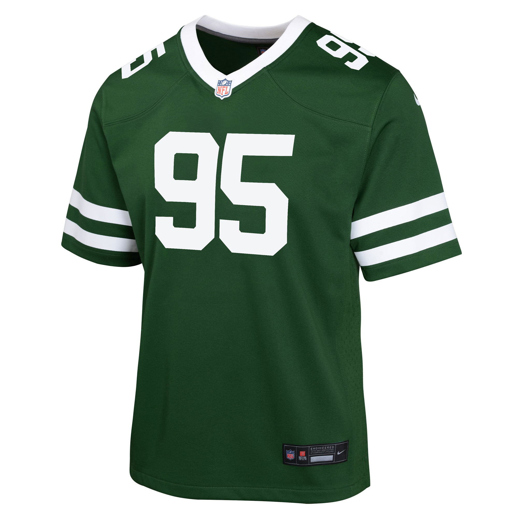 Quinnen Williams New York Jets Nike Youth Game Jersey - Green - Image 2