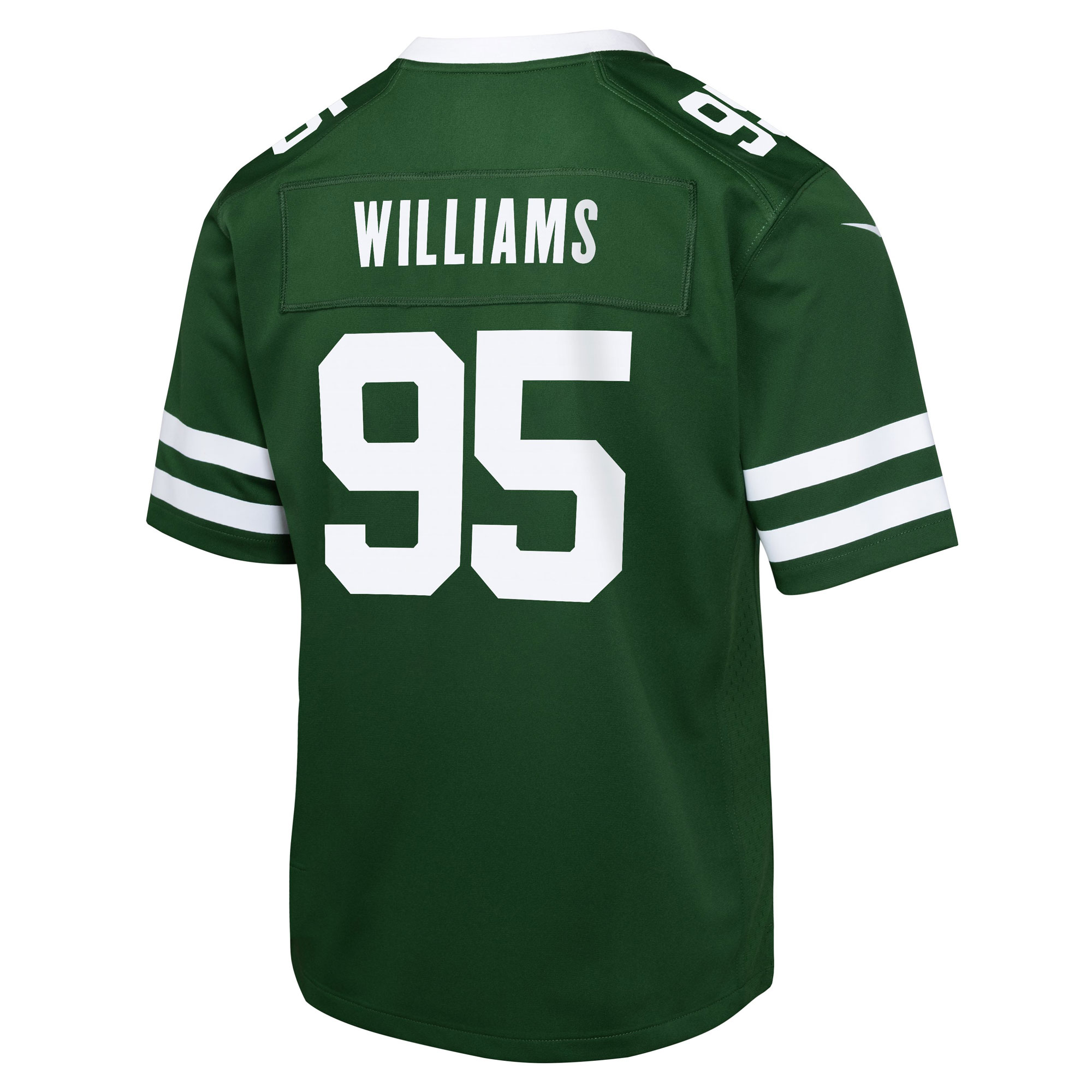 Quinnen Williams New York Jets Nike Youth Game Jersey - Green - Image 3