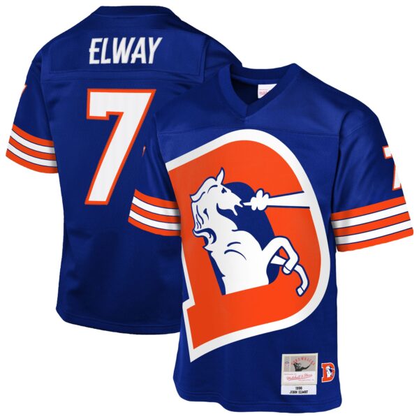 John Elway Denver Broncos Mitchell & Ness Youth 1998 Throwback Fashion Jersey - Royal