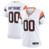 Denver Broncos Nike Women's Mile High Collection Custom Game Jersey - White