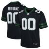 New York Jets Nike Youth Alternate Custom Game Jersey - Black