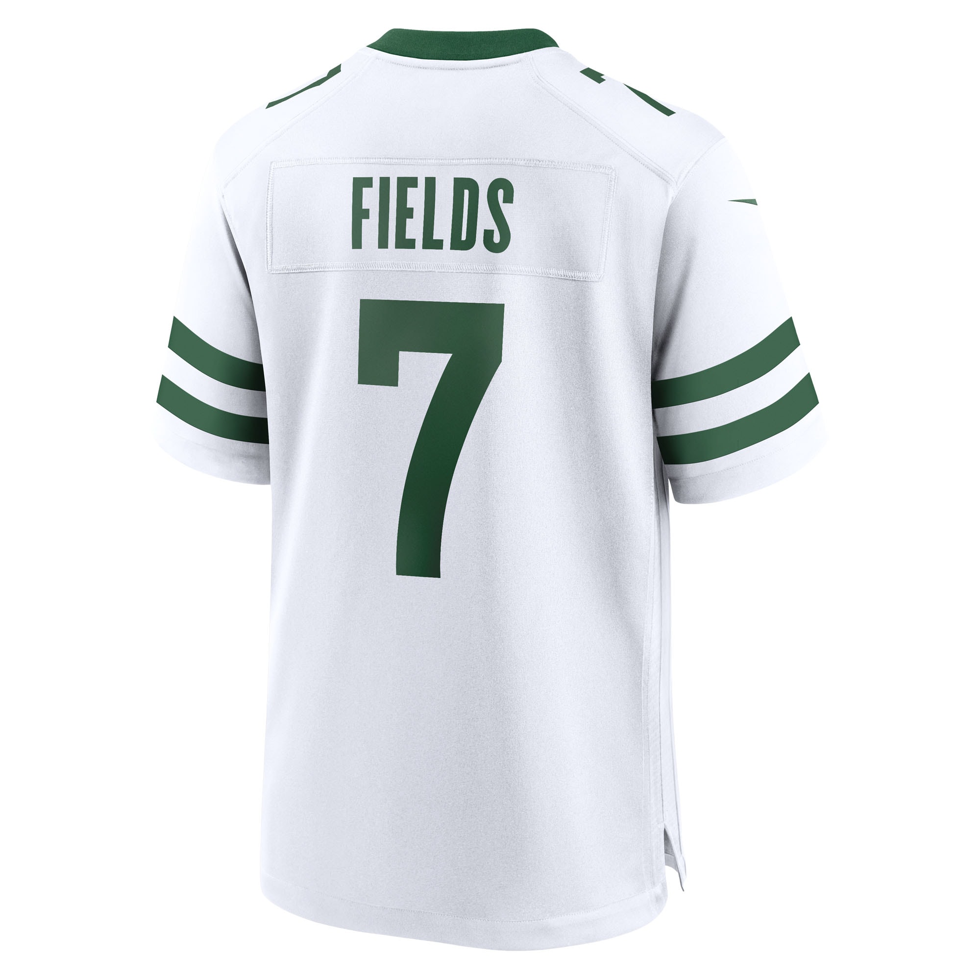 Justin Fields New York Jets Nike Game Jersey - Legacy White - Image 3