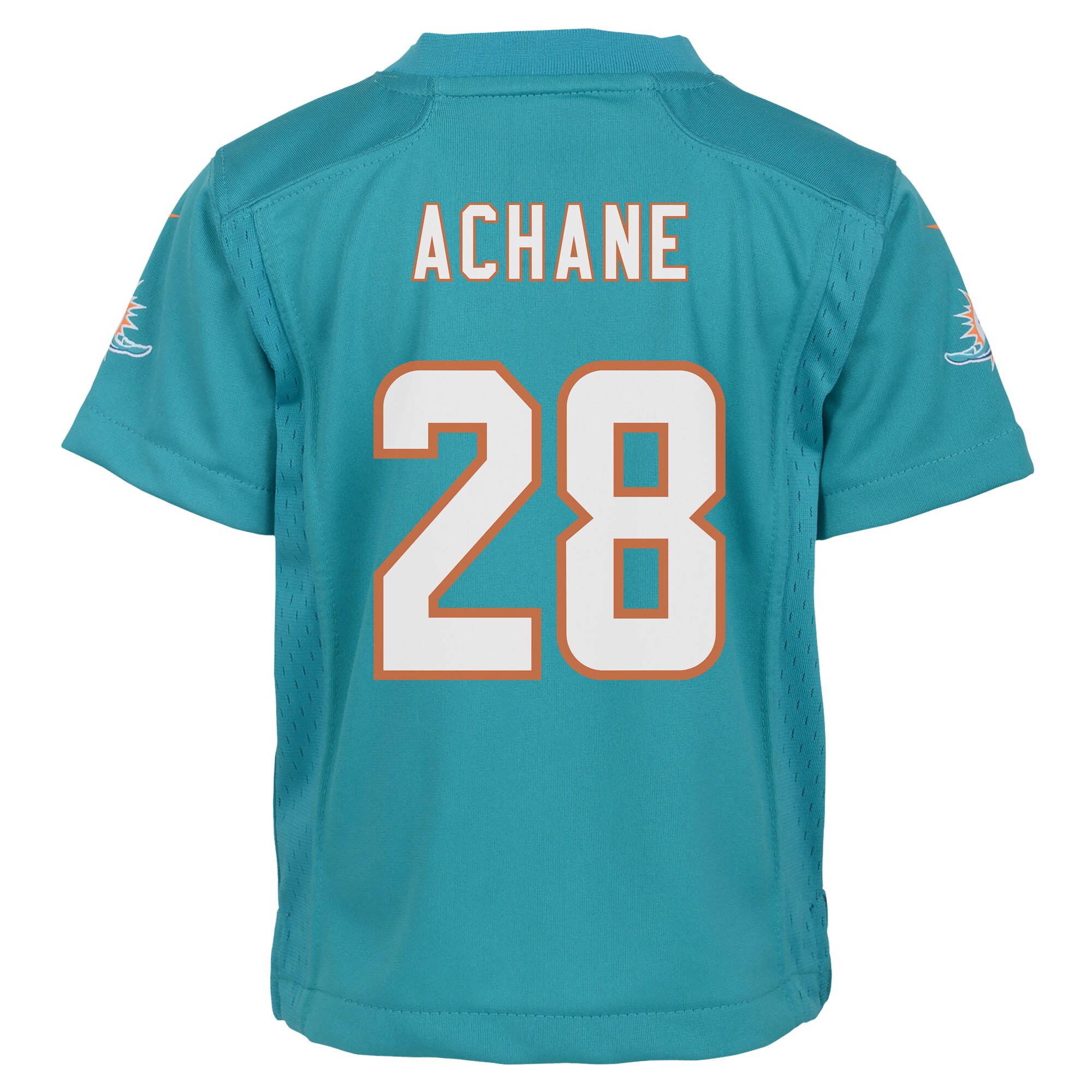 DeVon Achane Miami Dolphins Nike Preschool Team Game Jersey - Aqua - Image 3