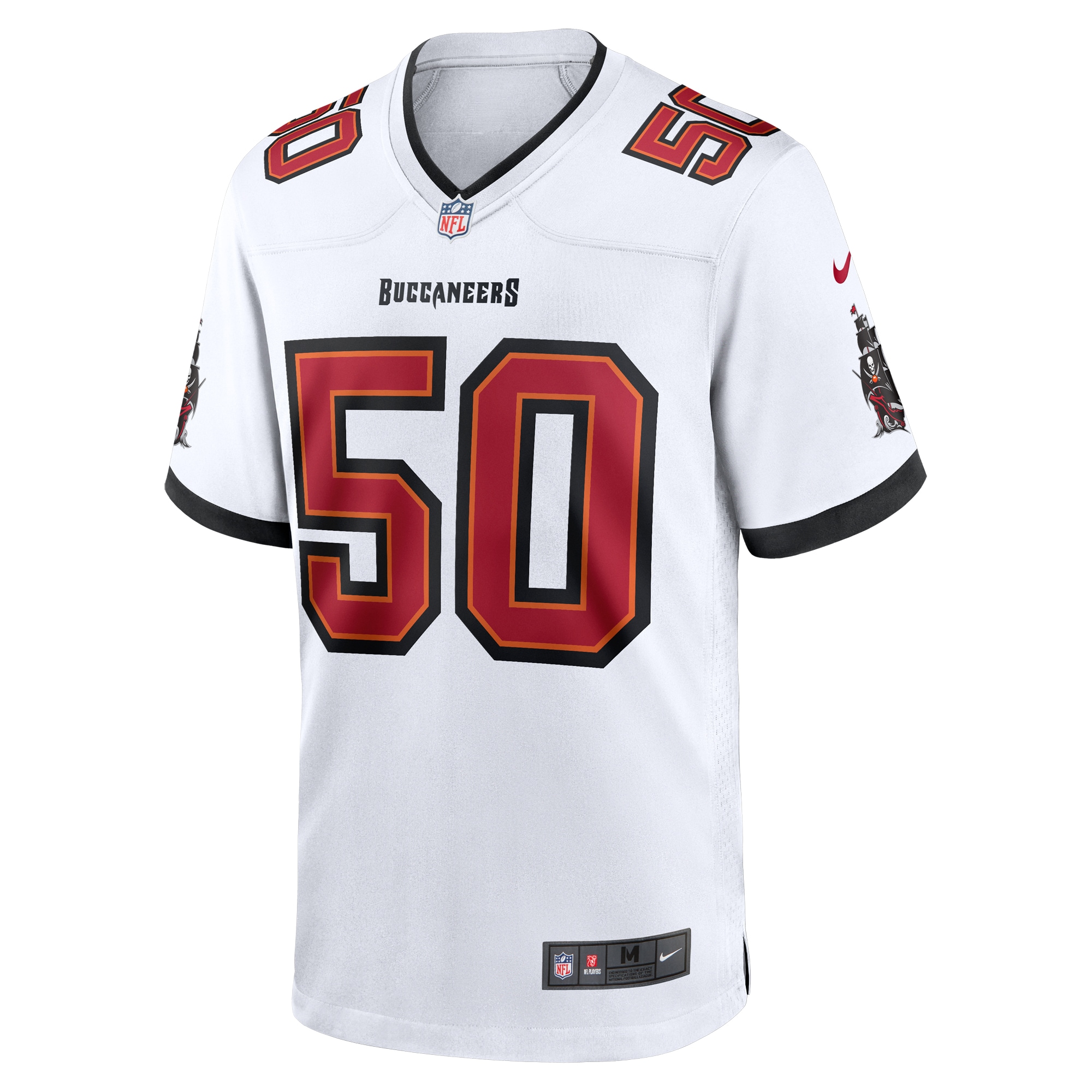 Vita Vea Tampa Bay Buccaneers Nike White Game Jersey - White - Image 2