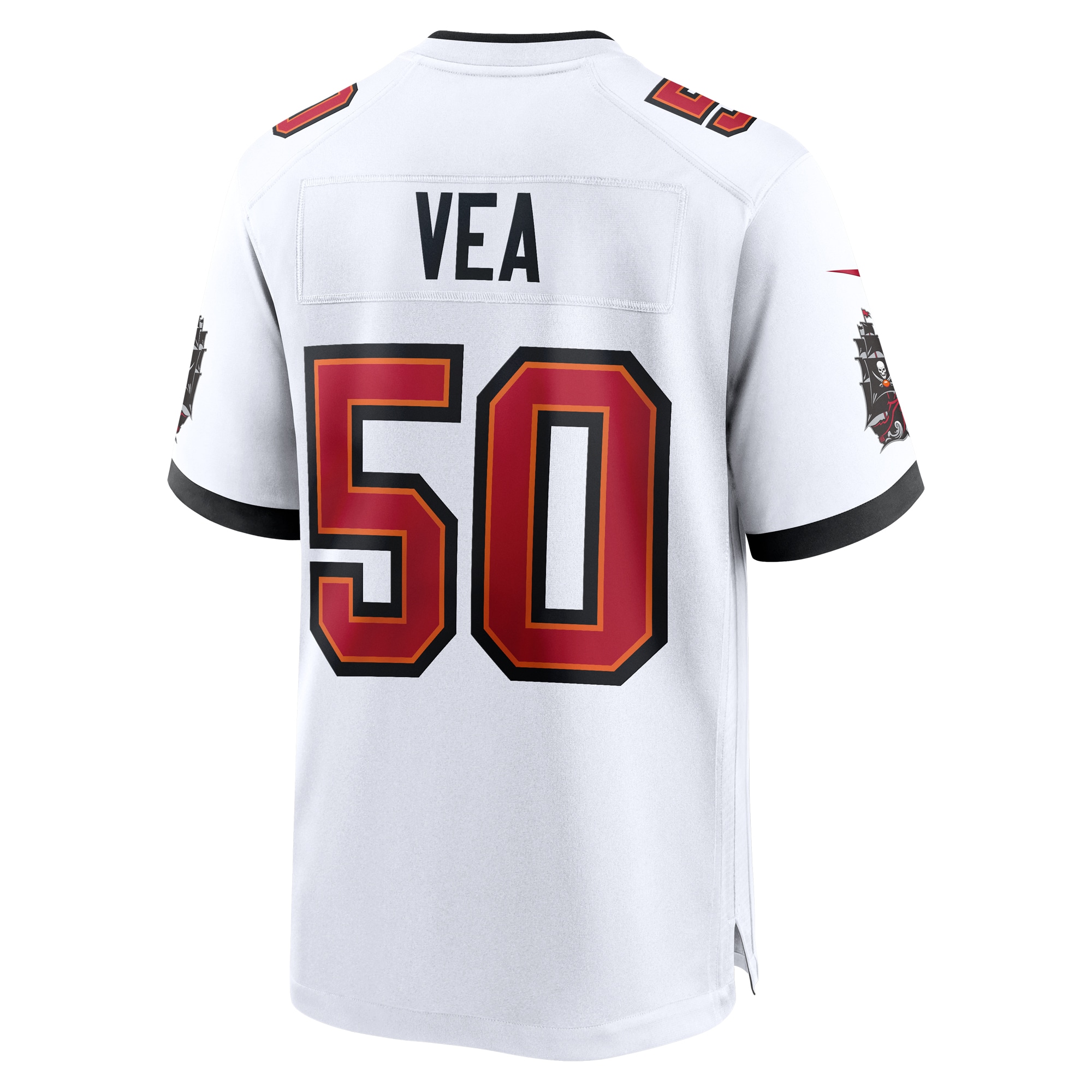 Vita Vea Tampa Bay Buccaneers Nike White Game Jersey - White - Image 3