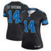 Amon-Ra St. Brown Detroit Lions Nike Women's Alternate Legend Player Performance Top - Black