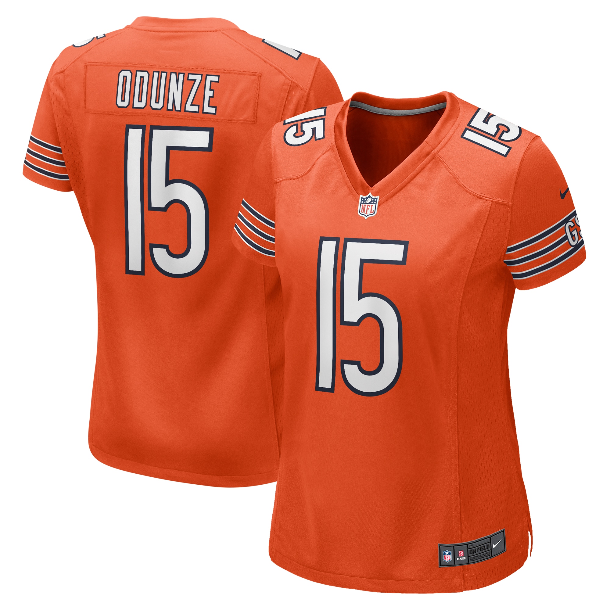 Rome Odunze Chicago Bears Nike Women's Alternate Game Jersey - Orange