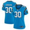 Chuba Hubbard Carolina Panthers Nike Women's Alternate Game Jersey - Blue