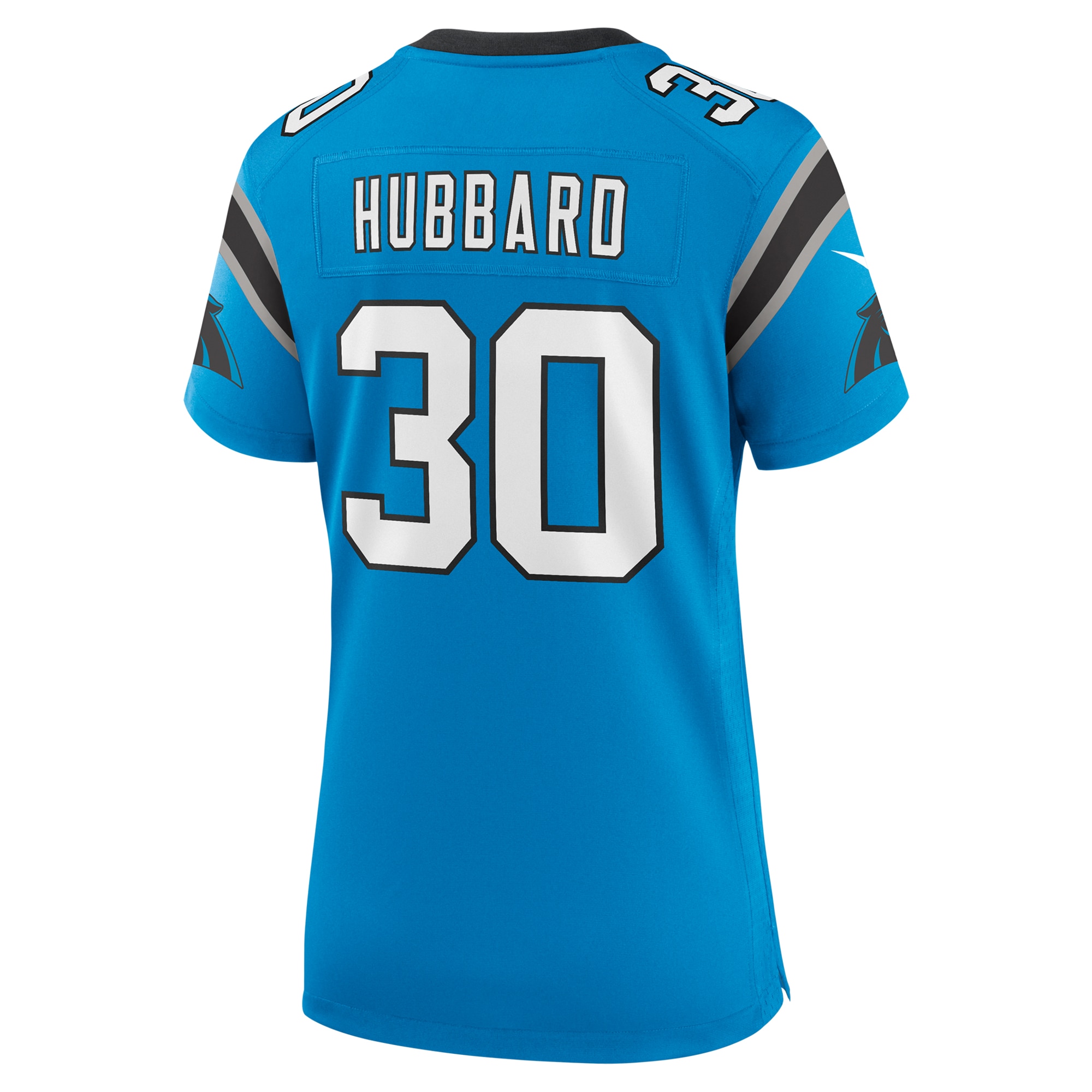 Chuba Hubbard Carolina Panthers Nike Women's Alternate Game Jersey - Blue - Image 3