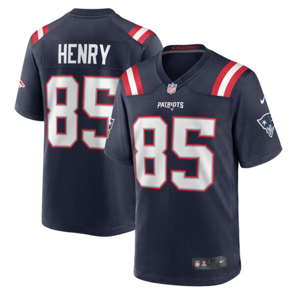 Hunter Henry New England Patriots Nike Team Game Jersey - Navy