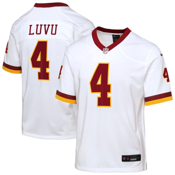 Frankie Luvu Washington Commanders Nike Youth Game Super Bowl Era Jersey - White