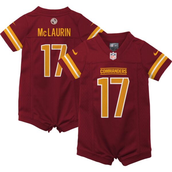 Terry McLaurin Washington Commanders Nike Newborn & Infant Game Romper Jersey - Burgundy