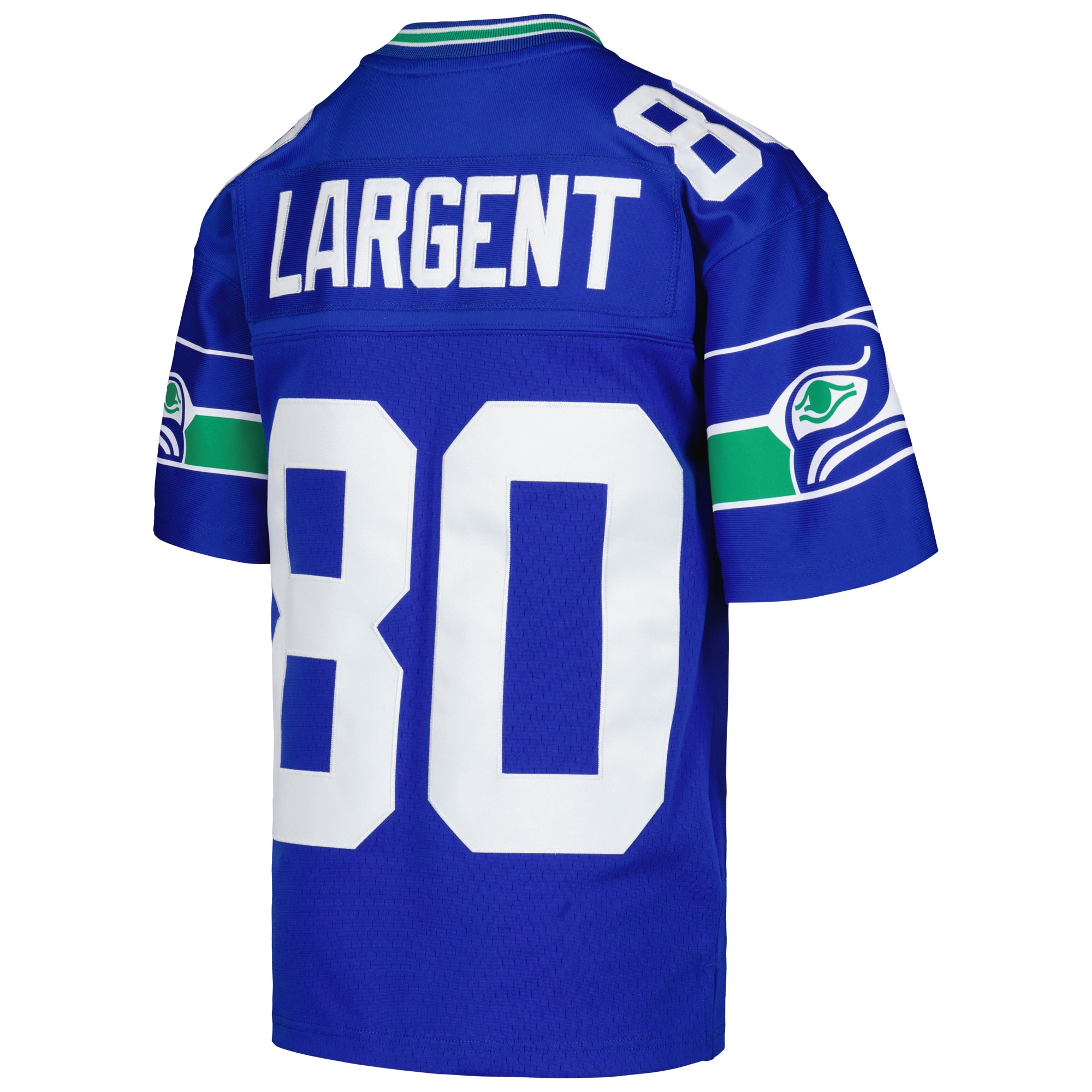 Steve Largent Seattle Seahawks Mitchell & Ness Youth 1985 Retired Player Legacy Jersey - Royal - Image 3