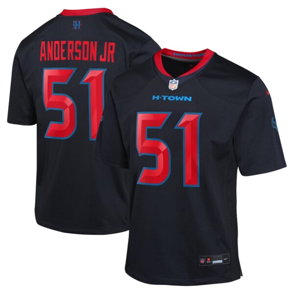 Will Anderson Jr. Houston Texans Nike Youth Game Jersey - Navy