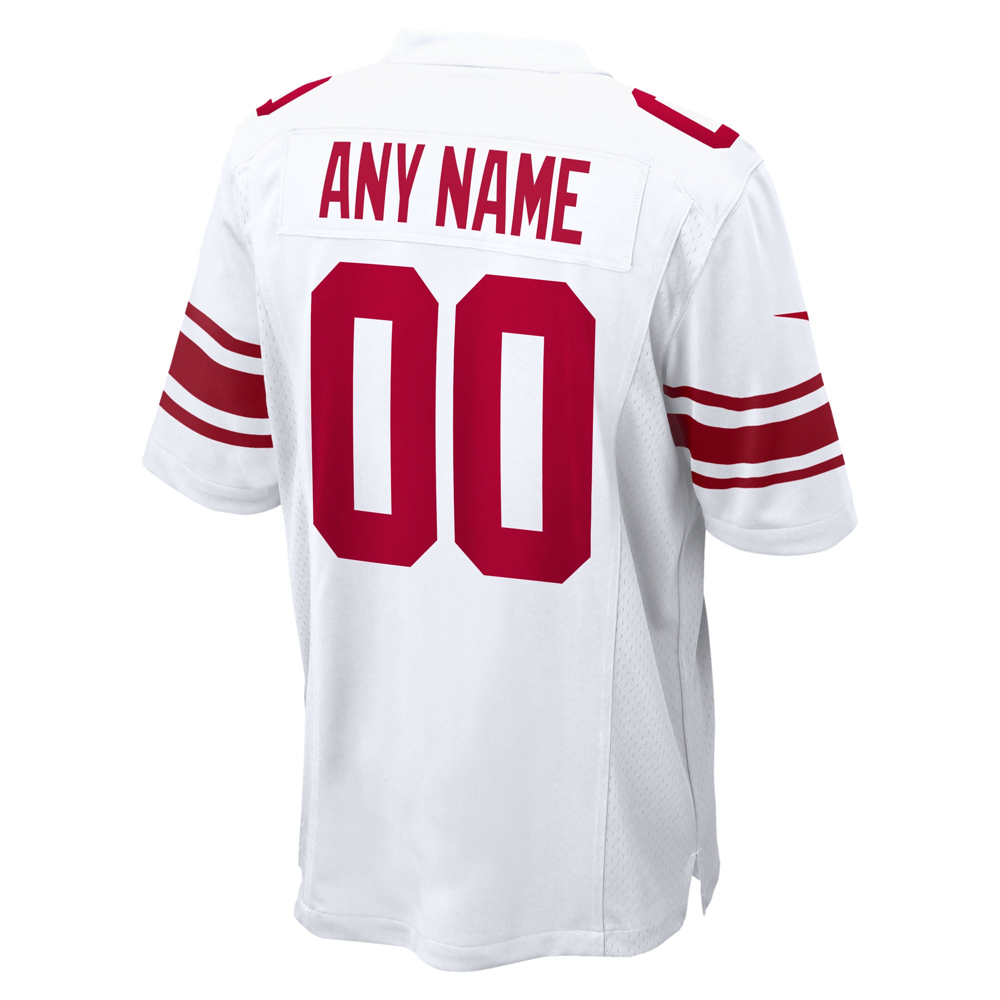 New York Giants Nike Custom Game Jersey - White - Image 3