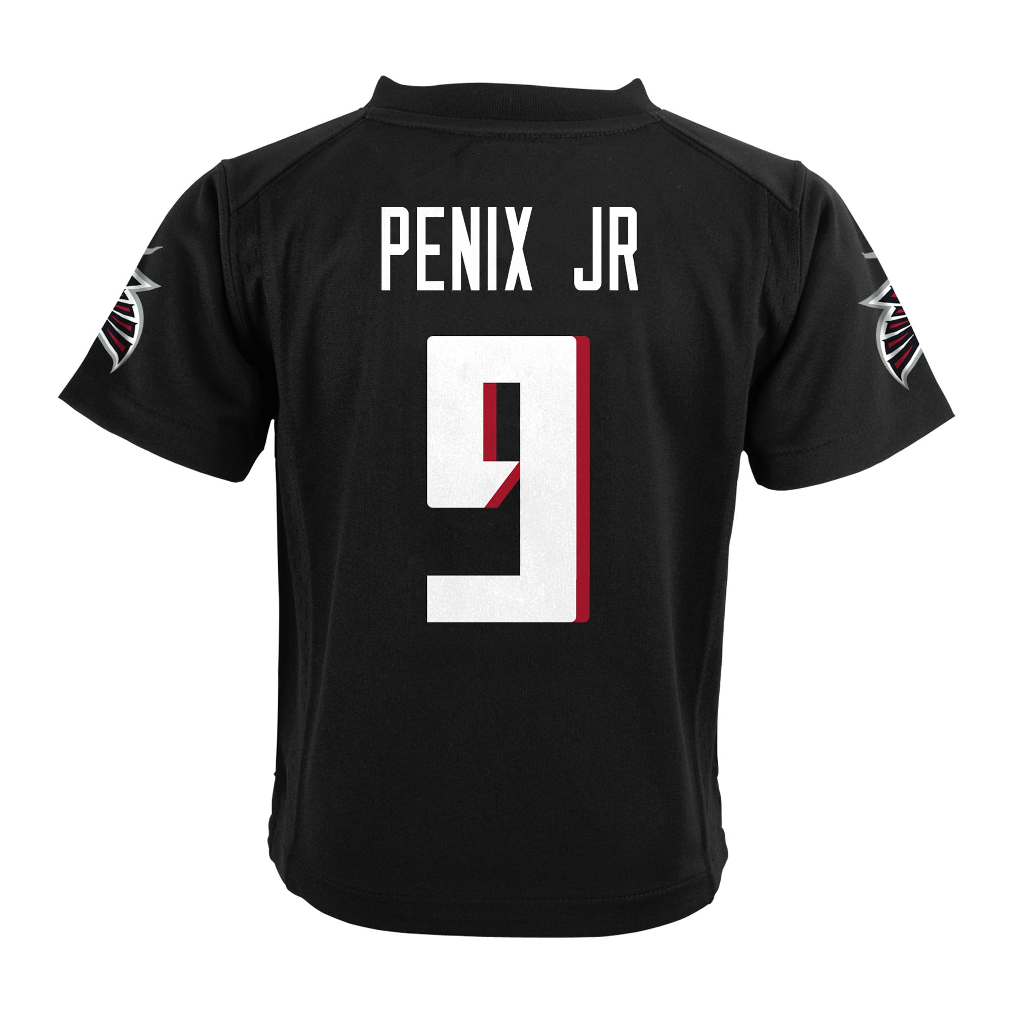 Michael Penix Jr. Atlanta Falcons Nike Preschool Team Game Jersey - Black - Image 3