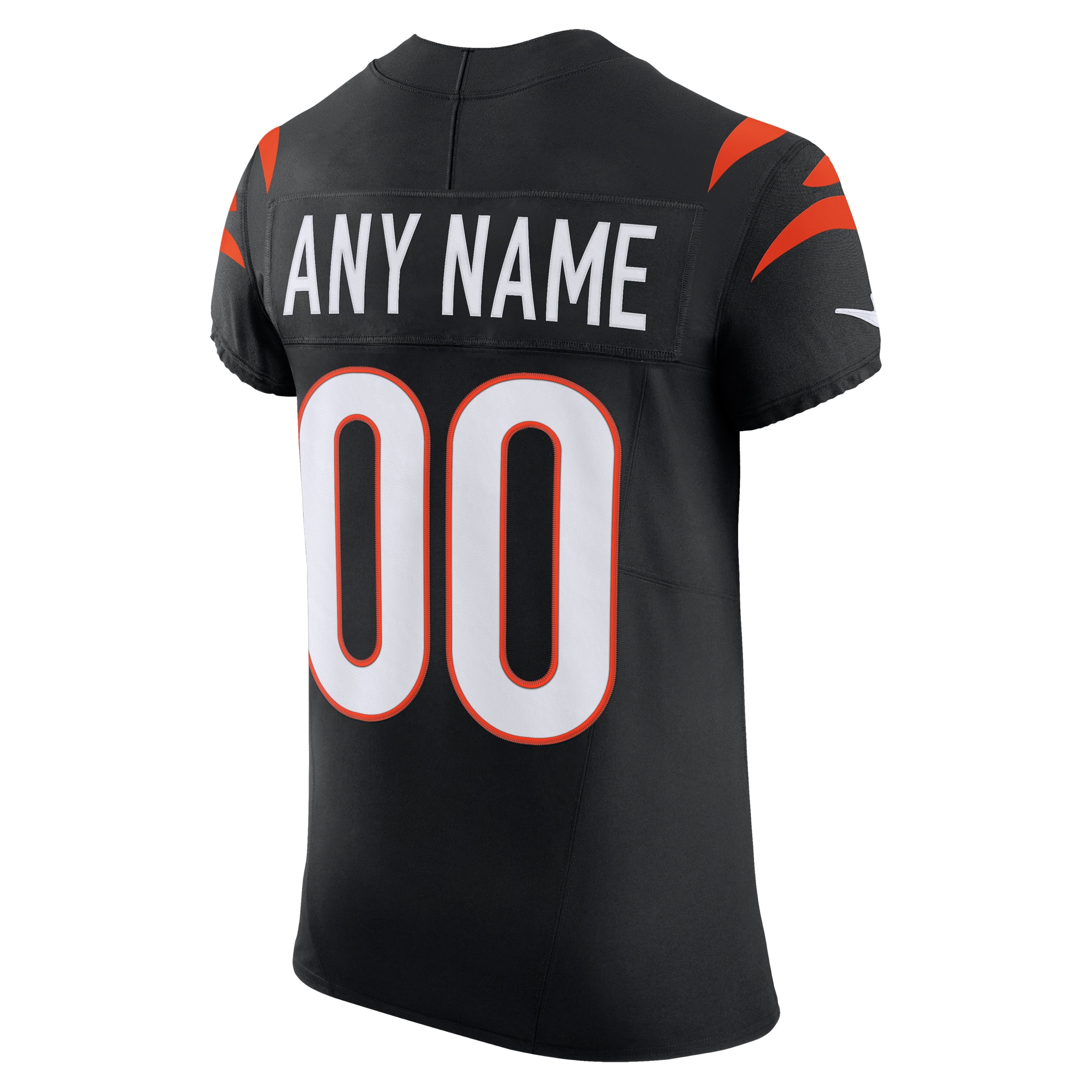 Cincinnati Bengals Nike Team Vapor F.U.S.E. Elite Custom Jersey - Black - Image 3